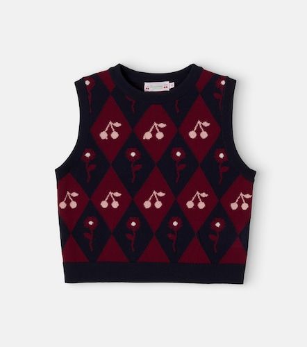 Chaleco Maelle Argyle de lana - Bonpoint - Modalova