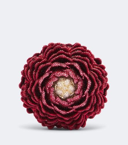 Peony Flame crystal-embellished clutch - Judith Leiber Couture - Modalova