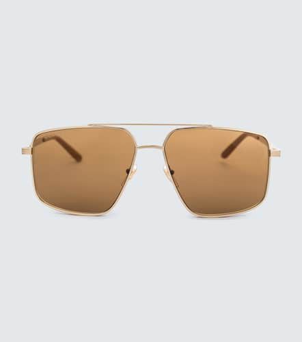 Gucci Metal aviator sunglasses - Gucci - Modalova