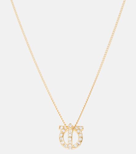 Gancini crystal- embellished necklace - Ferragamo - Modalova