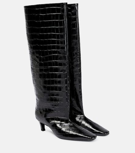 Toteme Botas altas de piel grabada - Toteme - Modalova