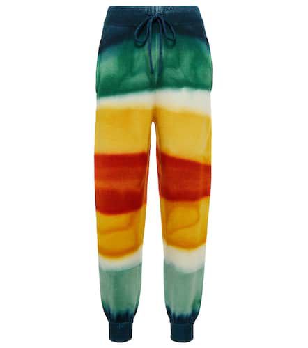 Alanui Paradise striped sweatpants - Alanui - Modalova