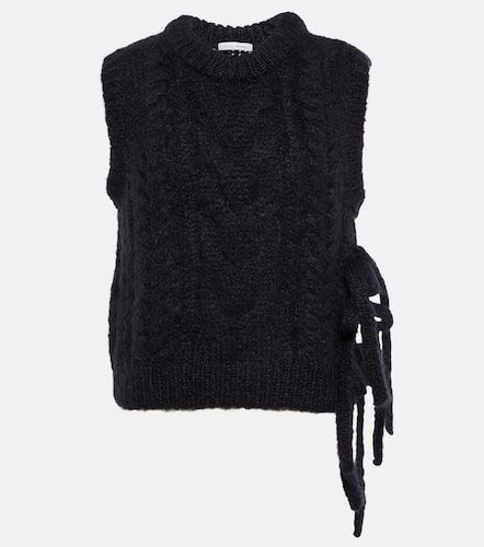 Isa cable-knit mohair and wool vest - Cecilie Bahnsen - Modalova