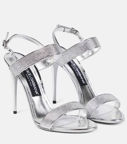 X Kim crystal-embellished sandals - Dolce&Gabbana - Modalova