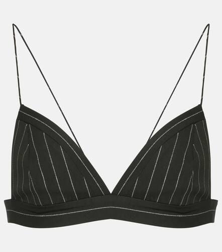 Pinstripe LurexÂ® bralette - Alex Perry - Modalova