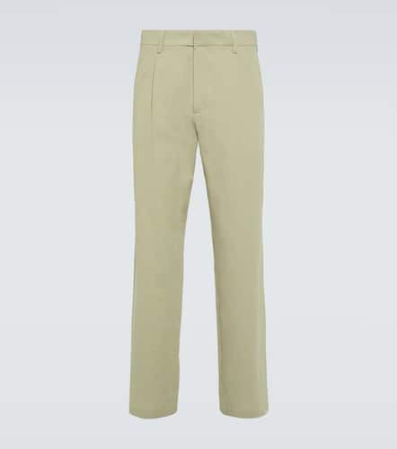 Cotton and silk straight pants - Auralee - Modalova