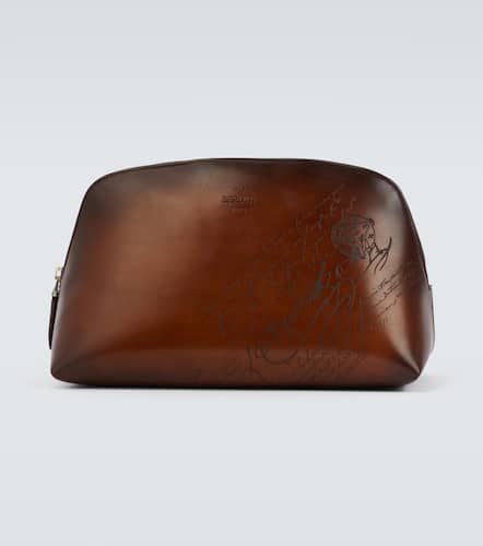 Toujours Soft Scritto leather pouch - Berluti - Modalova