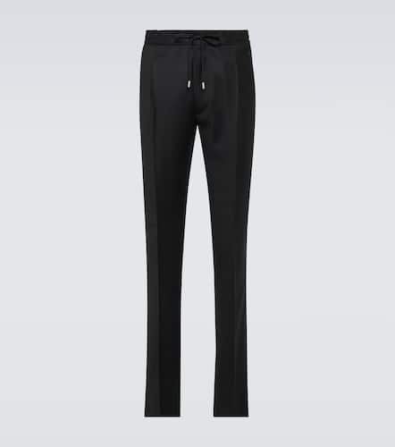 Pantalones slim de lana y cachemir - Lardini - Modalova