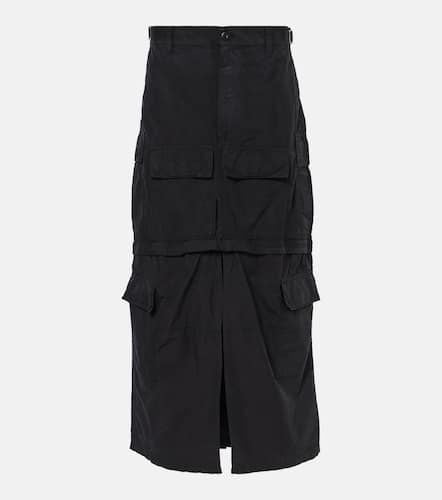 Cotton-blend ripstop cargo skirt - Balenciaga - Modalova