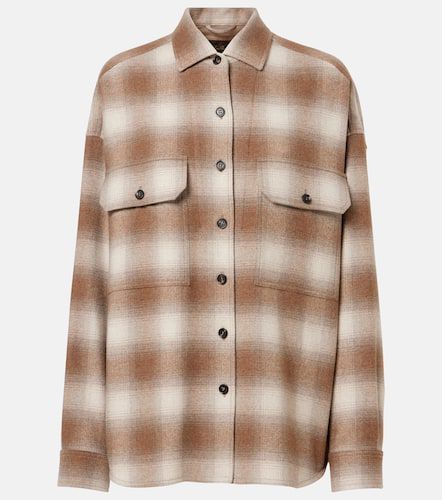 Sobrecamisa Jenna de franela a cuadros - Loro Piana - Modalova