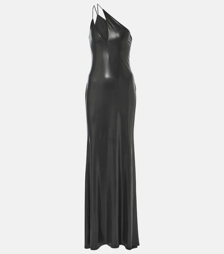 One-shoulder metallic jersey gown - The Sei - Modalova