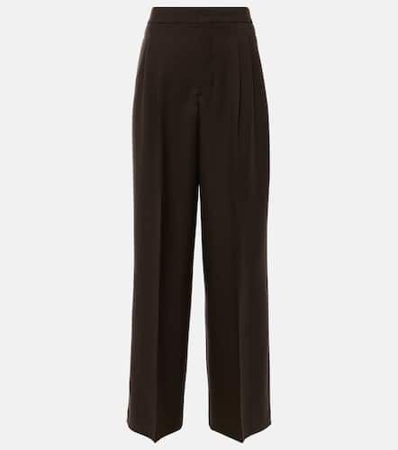 Virgin wool straight-leg pants - Ami Paris - Modalova