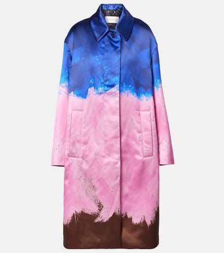 Cotton and silk coat - Dries Van Noten - Modalova