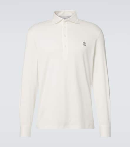 Cotton polo shirt - Brunello Cucinelli - Modalova