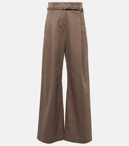 Raver high-rise twill wide-leg pants - Proenza Schouler - Modalova