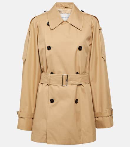 Cotton gabardine trench coat - Burberry - Modalova