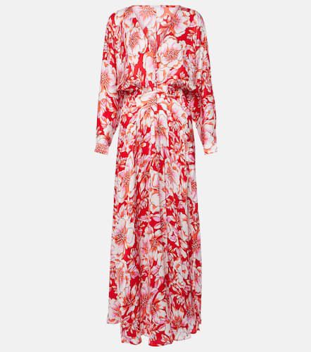 Ilona gathered floral midi dress - Poupette St Barth - Modalova