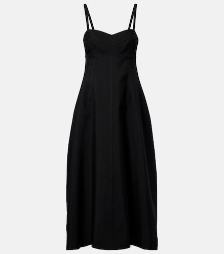 Jil Sander Abito midi in gabardine - Jil Sander - Modalova