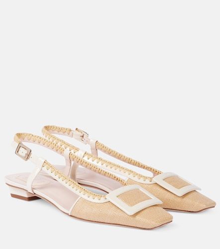 Ballerine slingback Belle Vivier in canvas - Roger Vivier - Modalova