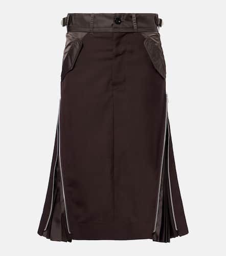 Sacai Pleated midi skirt - Sacai - Modalova