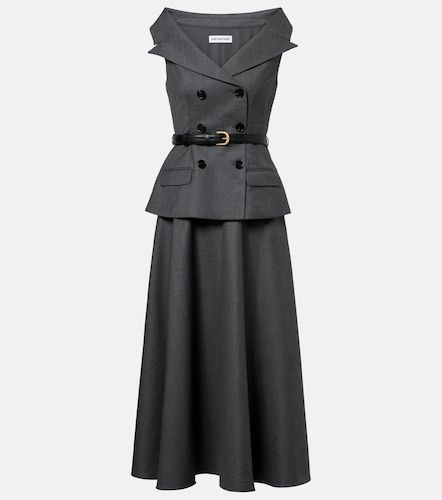 Self-Portrait Wool-blend midi dress - Self-Portrait - Modalova