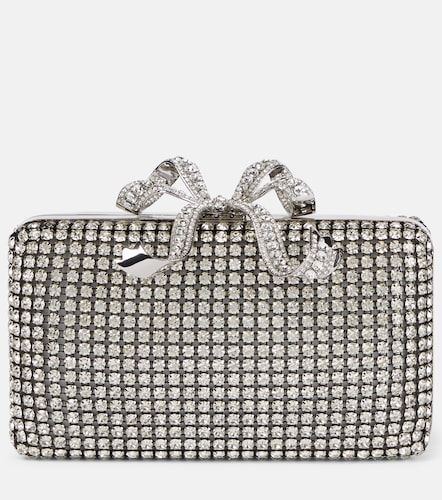 Clutch Bow Small con cristalli - Self-Portrait - Modalova
