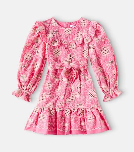 Vestido de voile de algodón bordado - Patachou - Modalova
