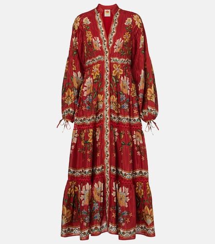 Abito midi Garden Delight in misto cotone - Farm Rio - Modalova