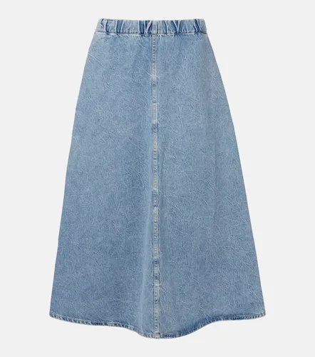 X Maria McManus denim midi skirt - Agolde - Modalova