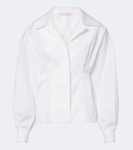 Camicia in popeline di misto cotone - Carolina Herrera - Modalova