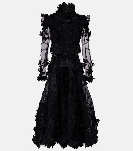 Abito midi Hypnotic in organza di seta - Zimmermann - Modalova