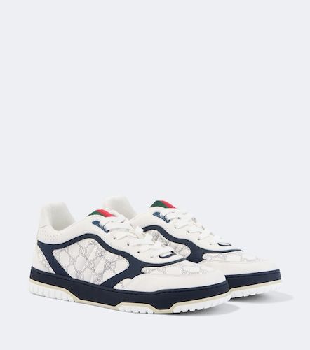 Gucci Gucci Re-Web leather sneakers - Gucci - Modalova