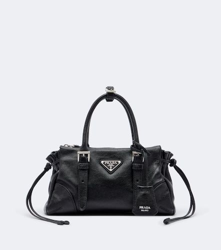 Karin Small leather top-handle bag - Prada - Modalova