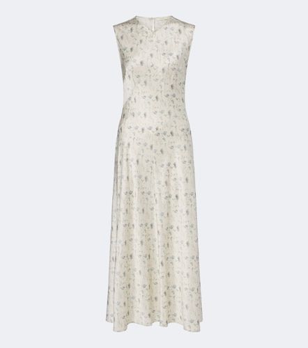 Dôen Vestido midi Adelana de satén de seda floral - Doen - Modalova