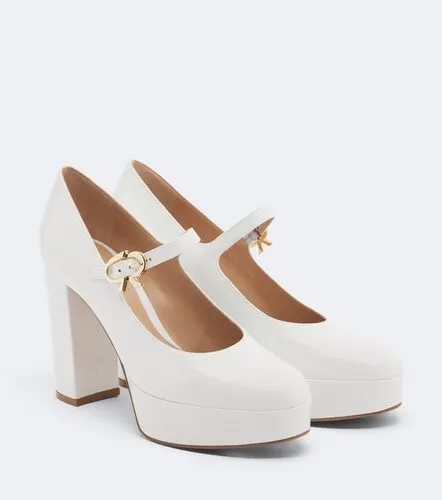 Doris patent leather Mary Jane platform pumps - Gianvito Rossi - Modalova