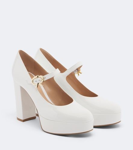 Salones Mary Jane de charol con plataforma - Gianvito Rossi - Modalova