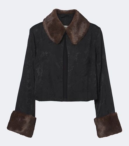 Chaqueta cropped Luanne de jacquard - Rixo - Modalova