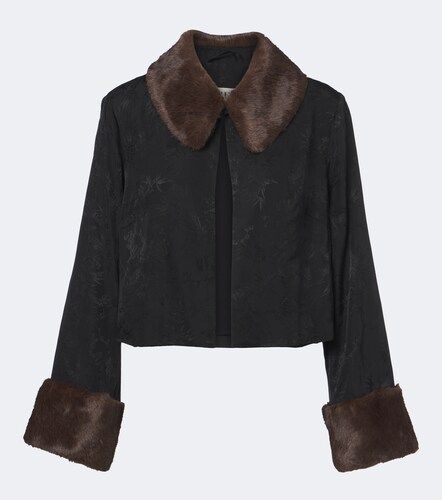 Rixo Luanne jacquard cropped jacket - Rixo - Modalova