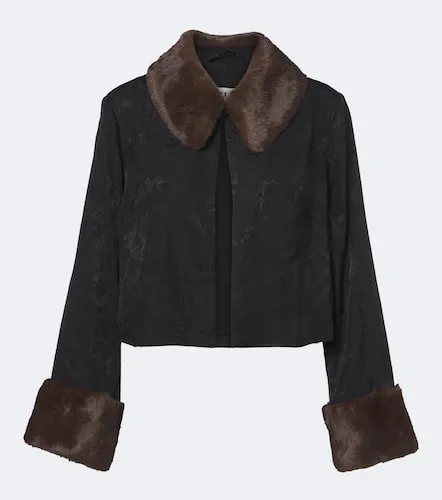 Rixo Luanne jacquard cropped jacket - Rixo - Modalova