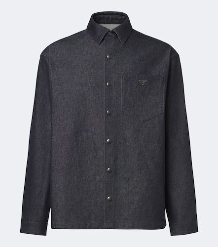 Prada Hemd aus Baumwoll-Chambray - Prada - Modalova