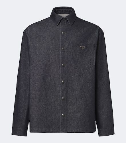 Prada Hemd aus Baumwoll-Chambray - Prada - Modalova