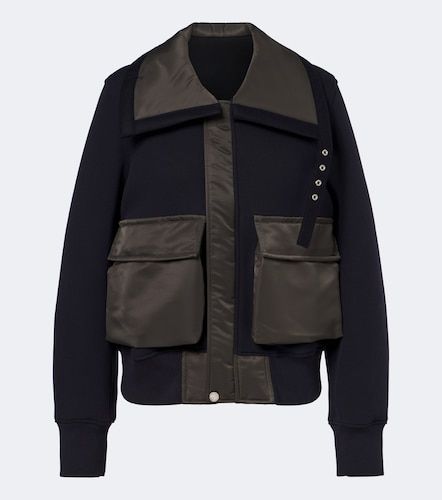 Sacai Cotton-blend blouson jacket - Sacai - Modalova