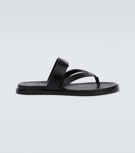 Leather logo sandals - Christian Louboutin - Modalova