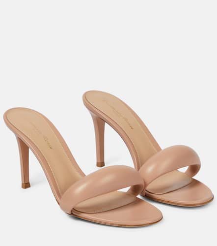 Bijoux 85 leather mules - Gianvito Rossi - Modalova