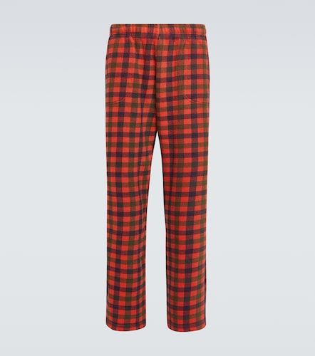 Pantaloni regular in cotone a quadri - ERL - Modalova