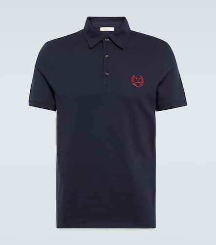 Valentino VLogo cotton polo T-shirt - Valentino - Modalova