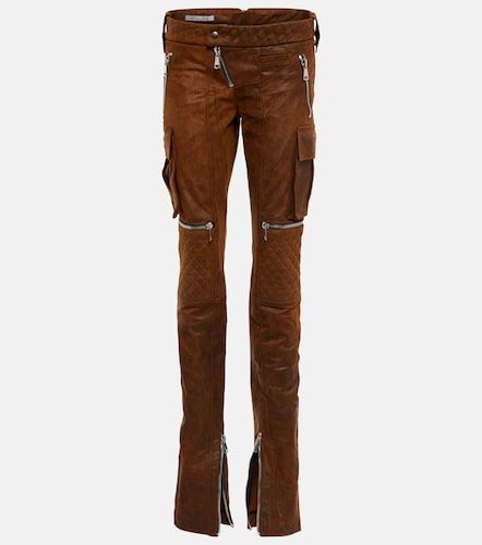 LaQuan Smith Leather straight pants - LaQuan Smith - Modalova