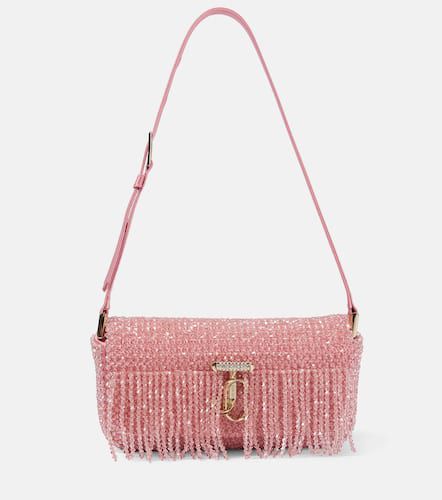 Avenue Mini embellished satin shoulder bag - Jimmy Choo - Modalova