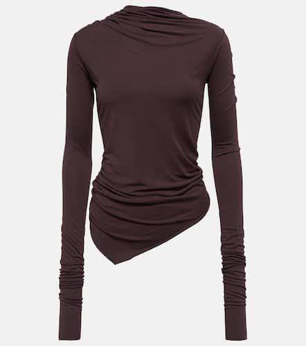 Rick Owens Lilies draped jersey top - Rick Owens - Modalova