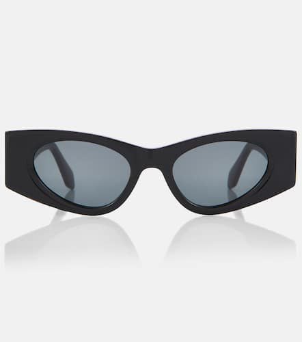 AlaÃ¯a Logo oval sunglasses - Alaia - Modalova